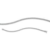 Armband 18 kt WG, 68 Brill. 2,75 ct, TW-si