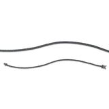 Armband 18 kt WG, Fassung schwarz rhodiniert, 102 Brill. 1,11 ct, schwarz
