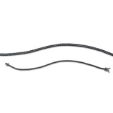 Armband 18 kt WG, Fassung schwarz rhodiniert, 87 Brill. 1,45 ct, schwarz
