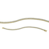 Armband 18 kt GG, 54 Brill. 6,31 ct, TW-si
