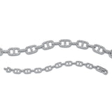 Armband 18 kt WG, 315 Brill. 3,18 ct, W-si