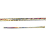 Armband 18 kt GG, 314 Brill. 1,21 ct, TW-si, 63 Saphire 8,43 ct fancy