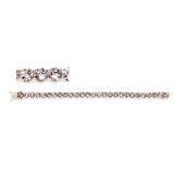 Armband 18 kt RG, 27 Morganit 24,39 ct rosa