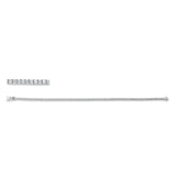 Armband 18 kt WG, 91 Brill. 1,58 ct, TW-si