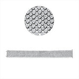 Armband 18 kt WG, 650 Brill. 17,21 ct, TW-si