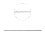 Armband 18 kt WG, 108 Brill. 0,86 ct, F-si