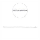 Armband 18 kt WG, 79 Brill. 2,05 ct, F-si