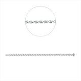 Armband 18 kt WG, 28 Brill. 1,98 ct, TW-si