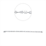 Armband 900Pt Platin,5 Princ.0,73 ct,4 Oval 0,83 ct,6 Nav.1,44 ct,5 Trop1,21 ct,  4 Sm. 0,94 ct, TW-si