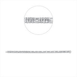 Armband 18 kt WG, 48 Bag. 2,11 ct, F-vsi, 96 Brill. 3,82 ct, TW-si