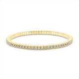 Armband 18 kt GG, Flex-Band, variabel, 68 Brill. 2,32 ct, TW-si