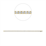 Armband 18 kt GG, Premium Edition, 54 Brill. 4,86 ct, TW-si