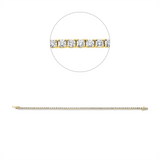 Armband 18 kt GG, Premium Edition, 59 Brill. 4,32 ct, TW-si