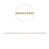Armband 18 kt GG, Premium Edition, 95 Brill. 1,34 ct, TW-si