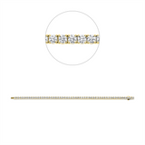 Armband 18 kt GG, Premium Edition, 54 Brill. 5,00 ct, TW-si