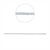 Armband 18 kt WG, 68 Brill. 2,68 ct, F-si