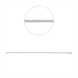 Armband 18 kt WG, 91 Brill. 1,14 ct, F-si