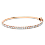 Armreif 18 kt RG, 31 Brill. 1,54 ct, TW-si