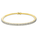 Armreif 18 kt GG, 33 Brill. 2,13 ct, TW-vsi