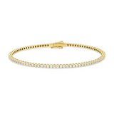 Armreif 18 kt GG, Größe 16, 64 Brill. 1,15 ct, TW-si, 22 Brill. 0,36 ct, TW-si
